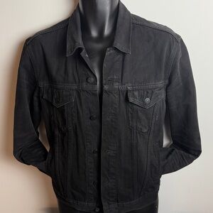 Levi's Classic Black Denim Jacket